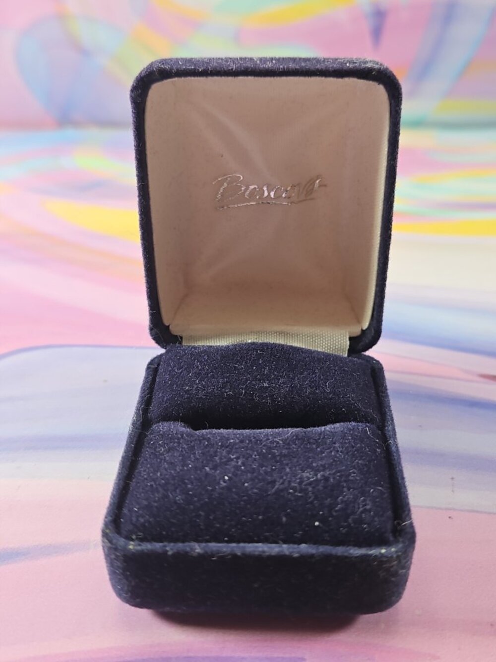 Boscov's Department Store Pennsylvania Jewelry Ring Case, Vintage 1990s/2000s